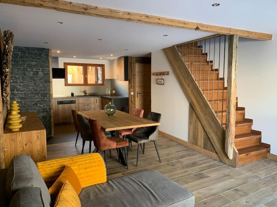 Les Allues Meribel Chalet De Severine מראה חיצוני תמונה